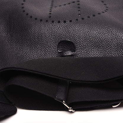 Hermes Taurillon Clemence Evelyne III GM Black 10 of 10