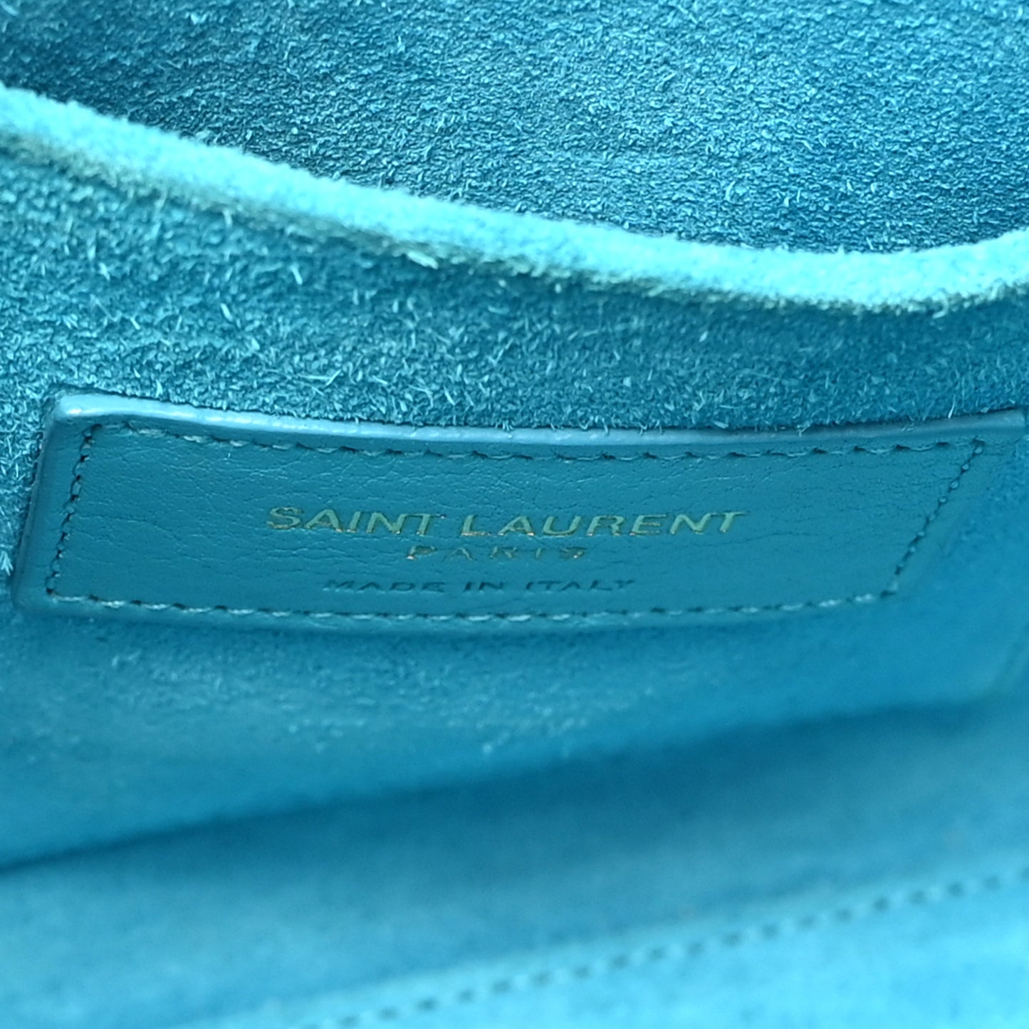 Calfskin Nano Sac De Jour Turquoise