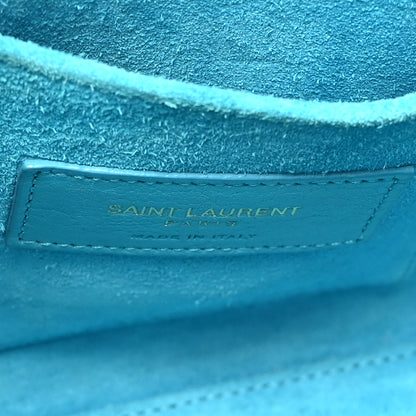 Saint Laurent Calfskin Nano Sac De Jour Turquoise 6 of 14