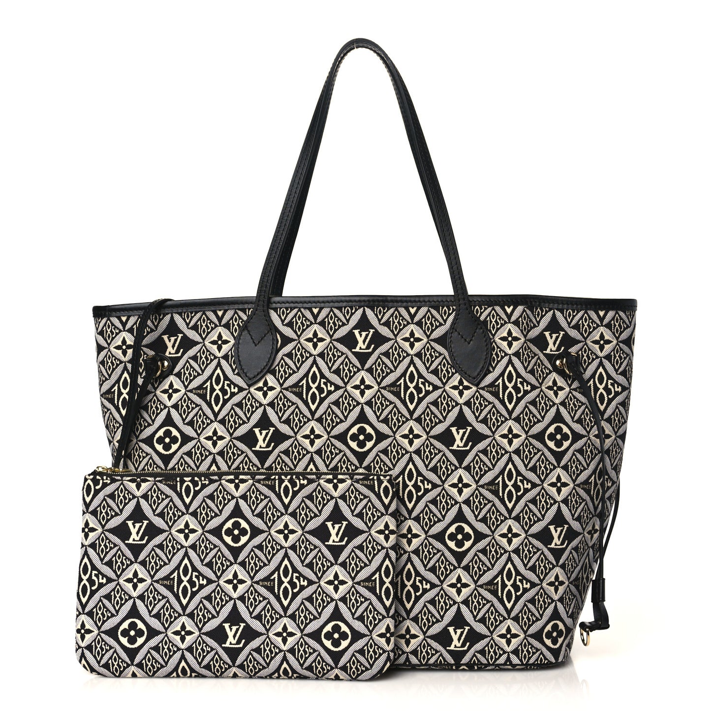 Jacquard Since 1854 Neverfull MM Grey