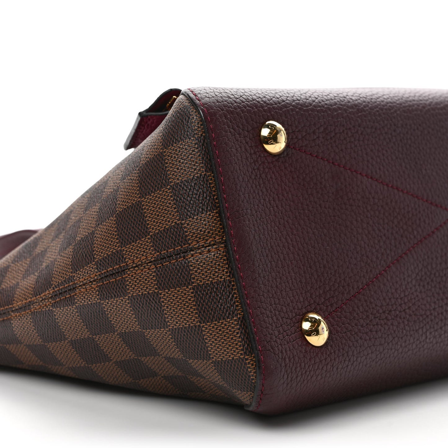 Damier Ebene Cuir Taurillon Hyde Park Fuchsia