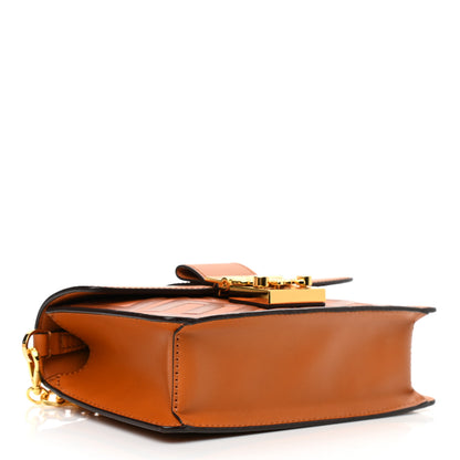 MCM Cubic Monogram Mini Tracy Crossbody Bag Cognac 4 of 9