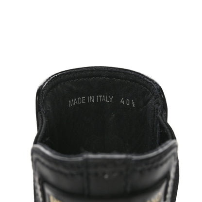 Prada Vitello Montana Lug Sole Chelsea 55mm Boots 40.5 Black 8 of 9