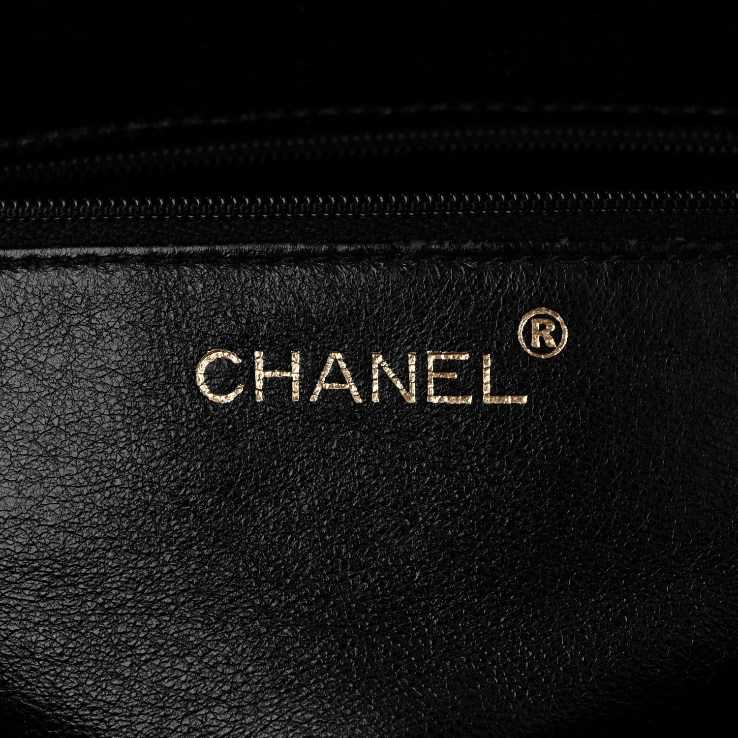Chanel Lambskin Stitched Shoulder Bag Black 6 of 12