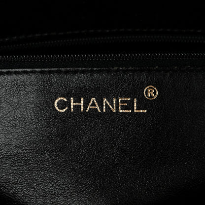 Chanel Lambskin Stitched Shoulder Bag Black 6 of 12