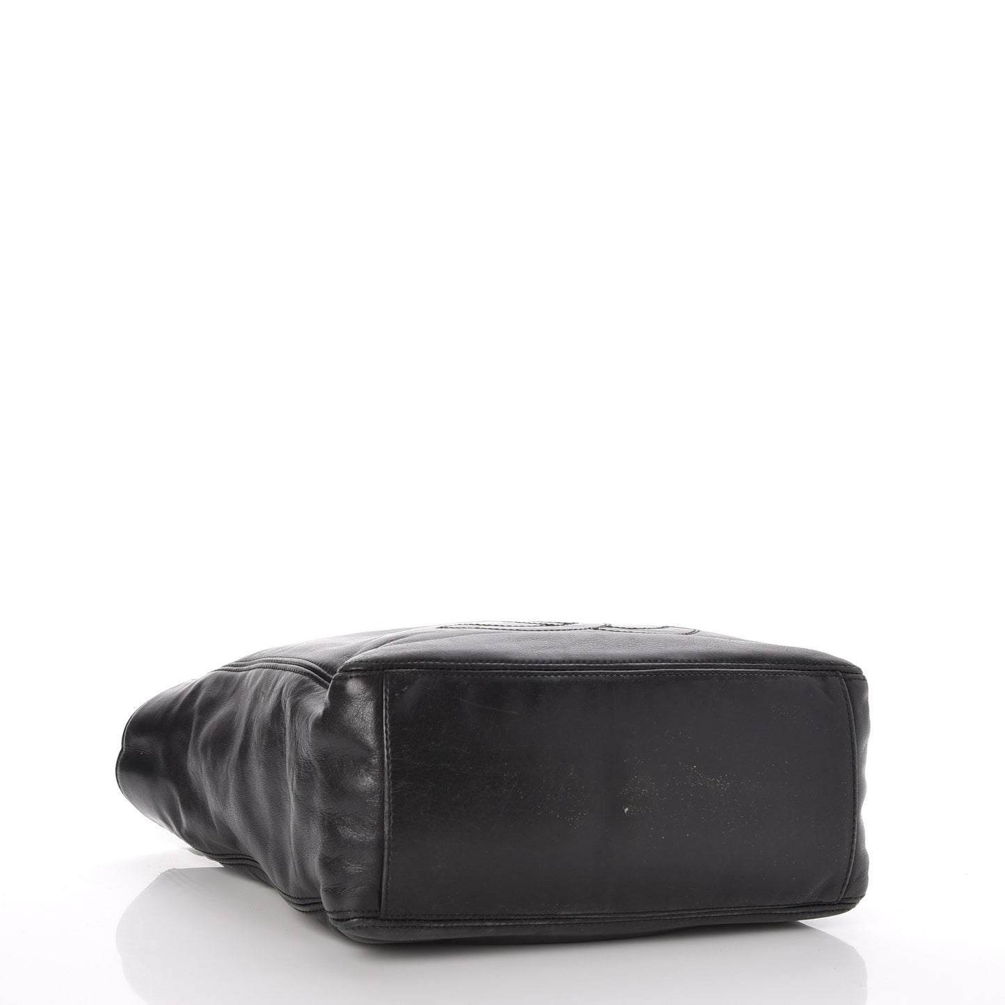 Lambskin Chain CC Small Tote Black