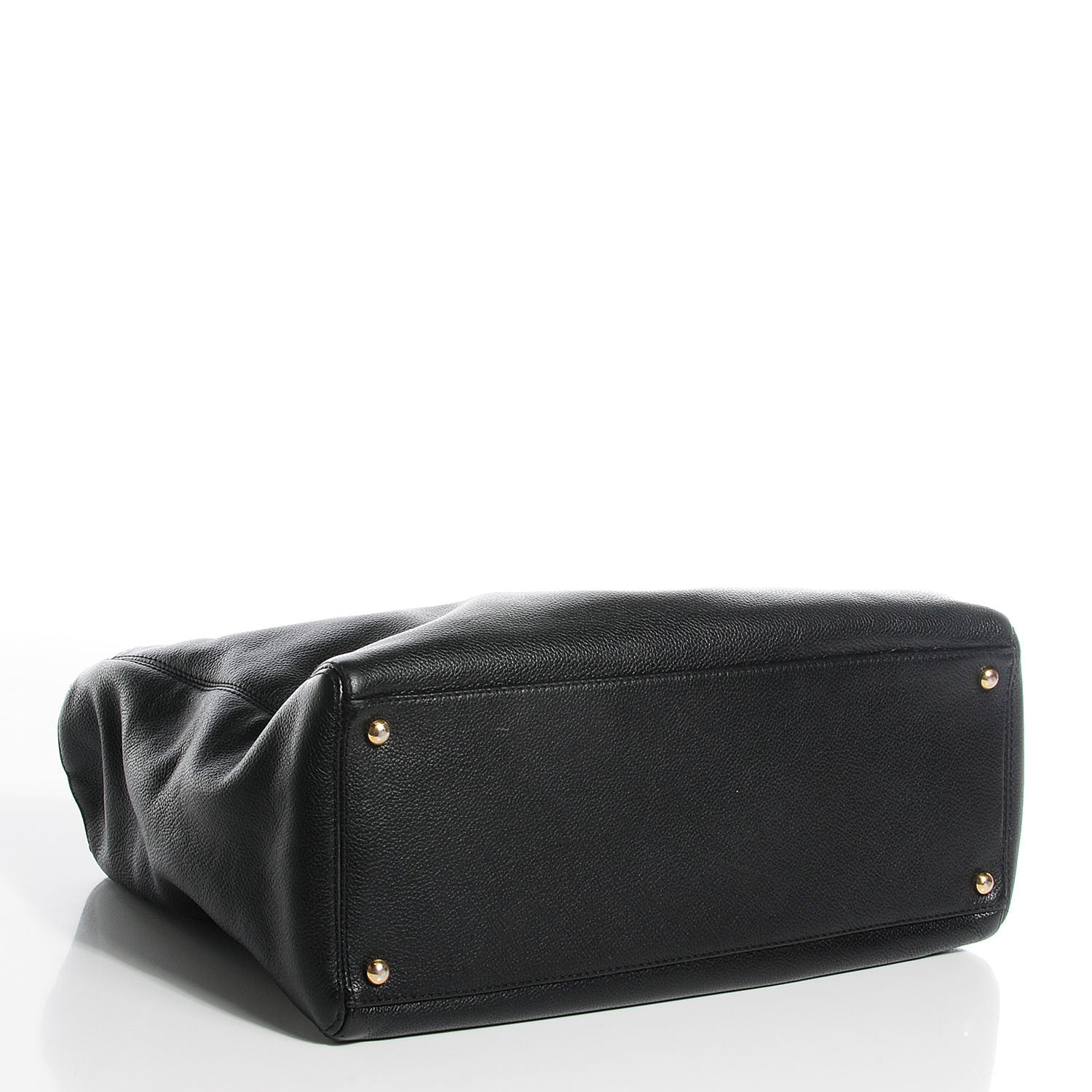 Chanel Calfskin Cerf Executive Shopper Tote Black 5 of 8
