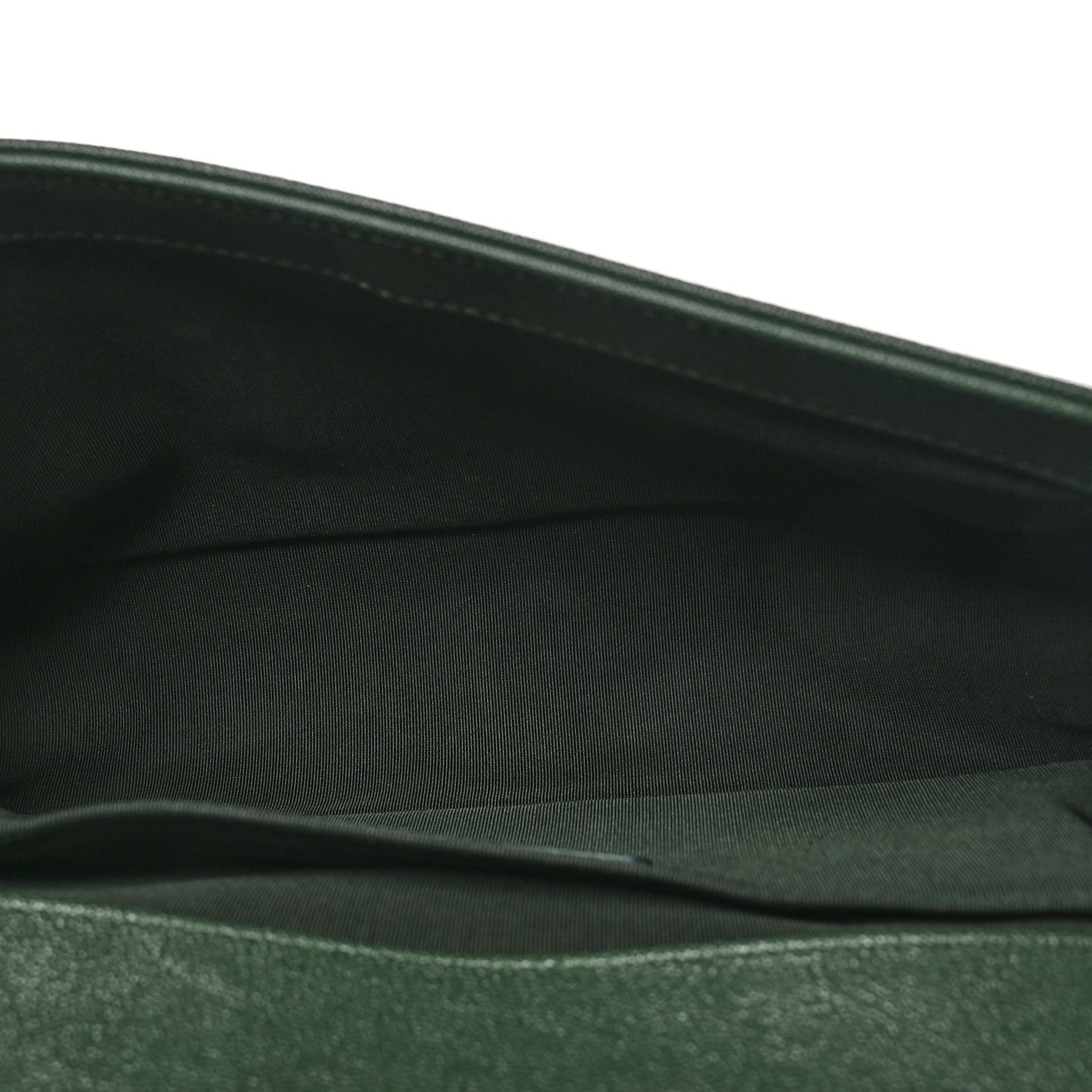 Chanel Caviar Quilted Medium Boy Flap Dark Green 5 of 10