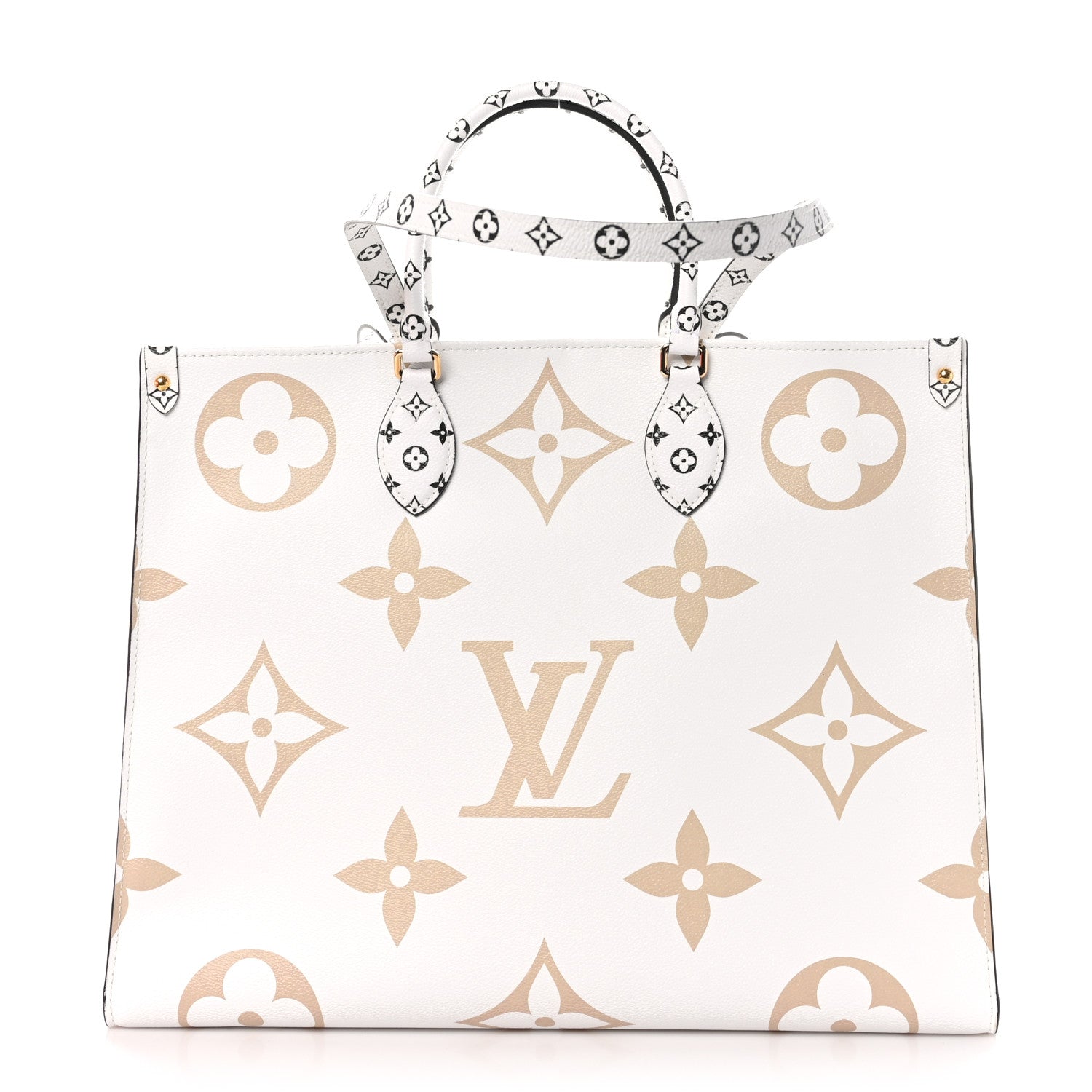 Louis Vuitton Monogram Giant Onthego GM Kaki Beige 1 of 9