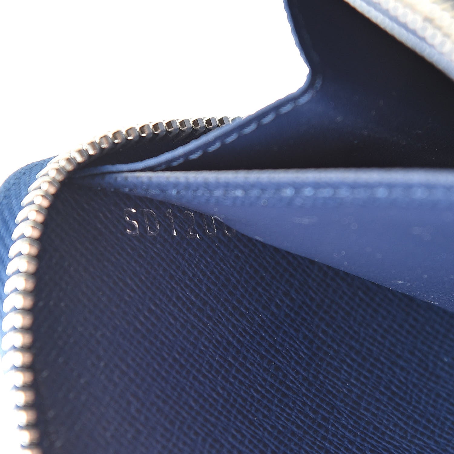 Louis Vuitton Monogram Escale Zippy Wallet Blue 7 of 7