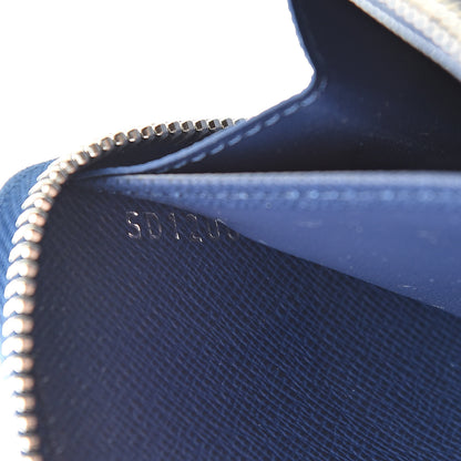 Louis Vuitton Monogram Escale Zippy Wallet Blue 7 of 7