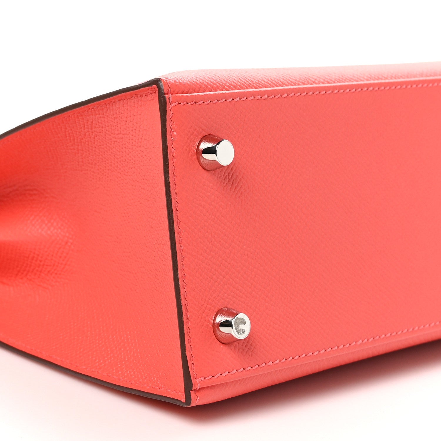 Hermes Epsom Kelly Sellier 25 Rose Jaipur 9 of 10