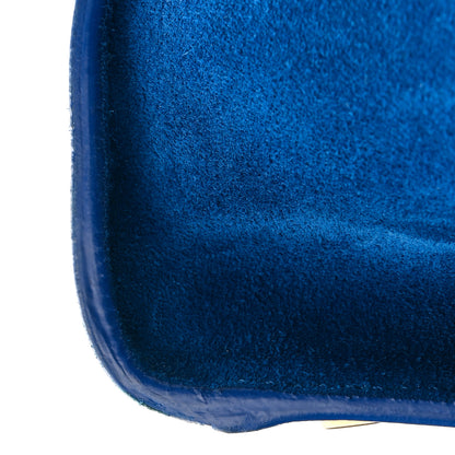 Celine Suede Small Phantom Luggage Blue 16 of 21