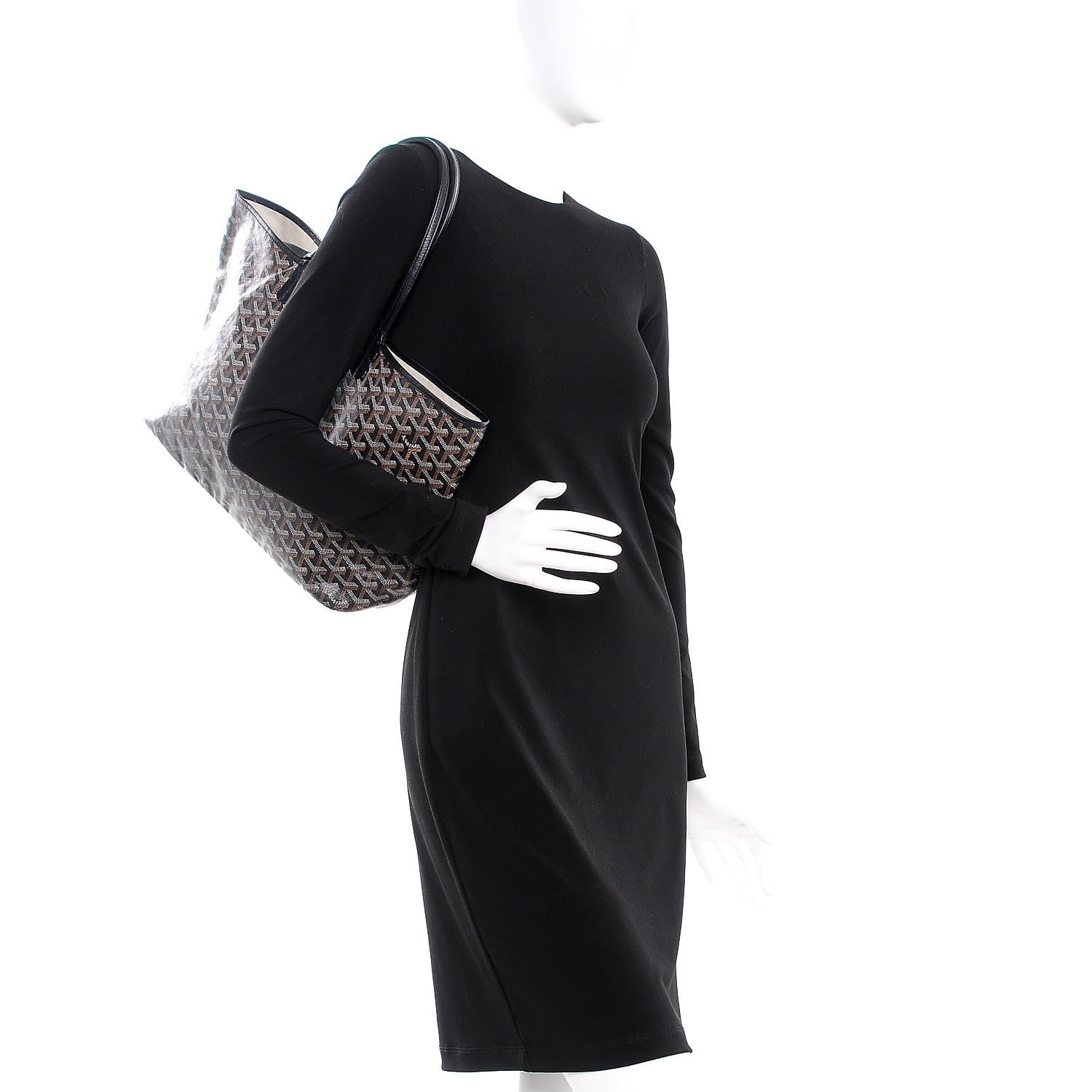 Goyard Goyardine Saint Louis PM Black 2 of 11