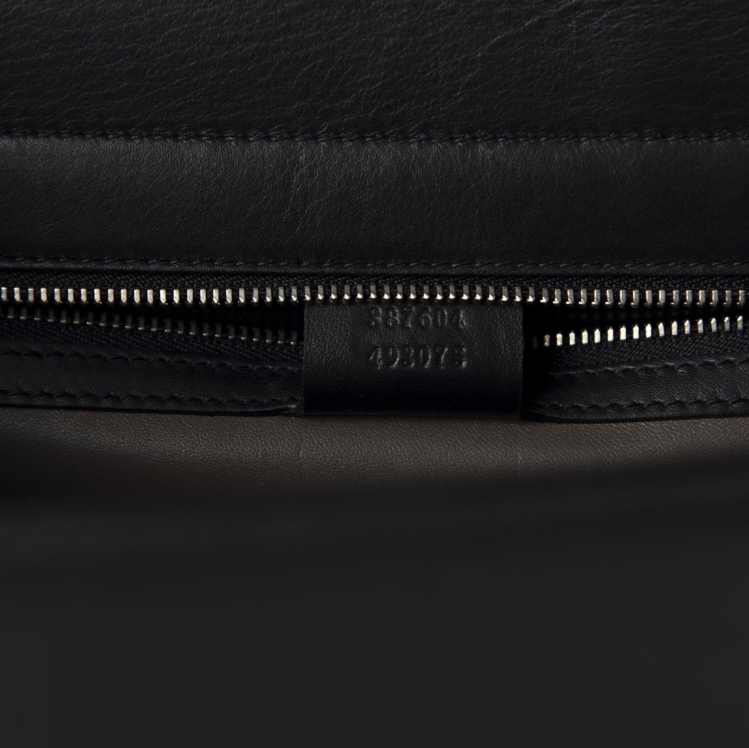 Gucci Moon Calfskin Medium Interlocking G Shoulder Bag Black 8 of 9
