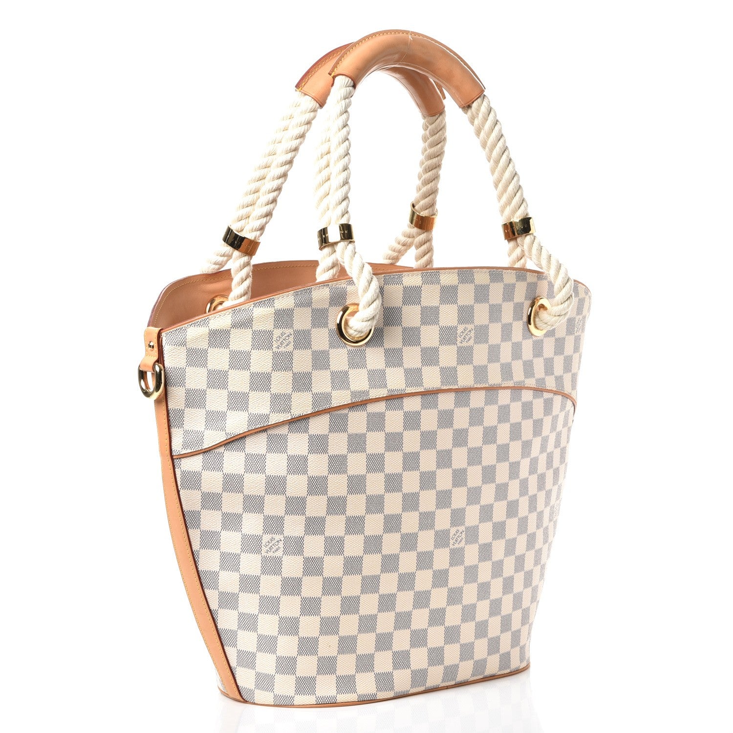 Louis Vuitton Damier Azur Pampelonne GM 3 of 9