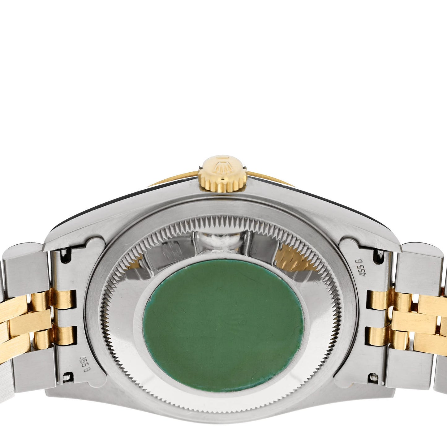 Stainless Steel 18K Yellow Gold 36mm Oyster Perpetual Datejust Watch White Roman 16233