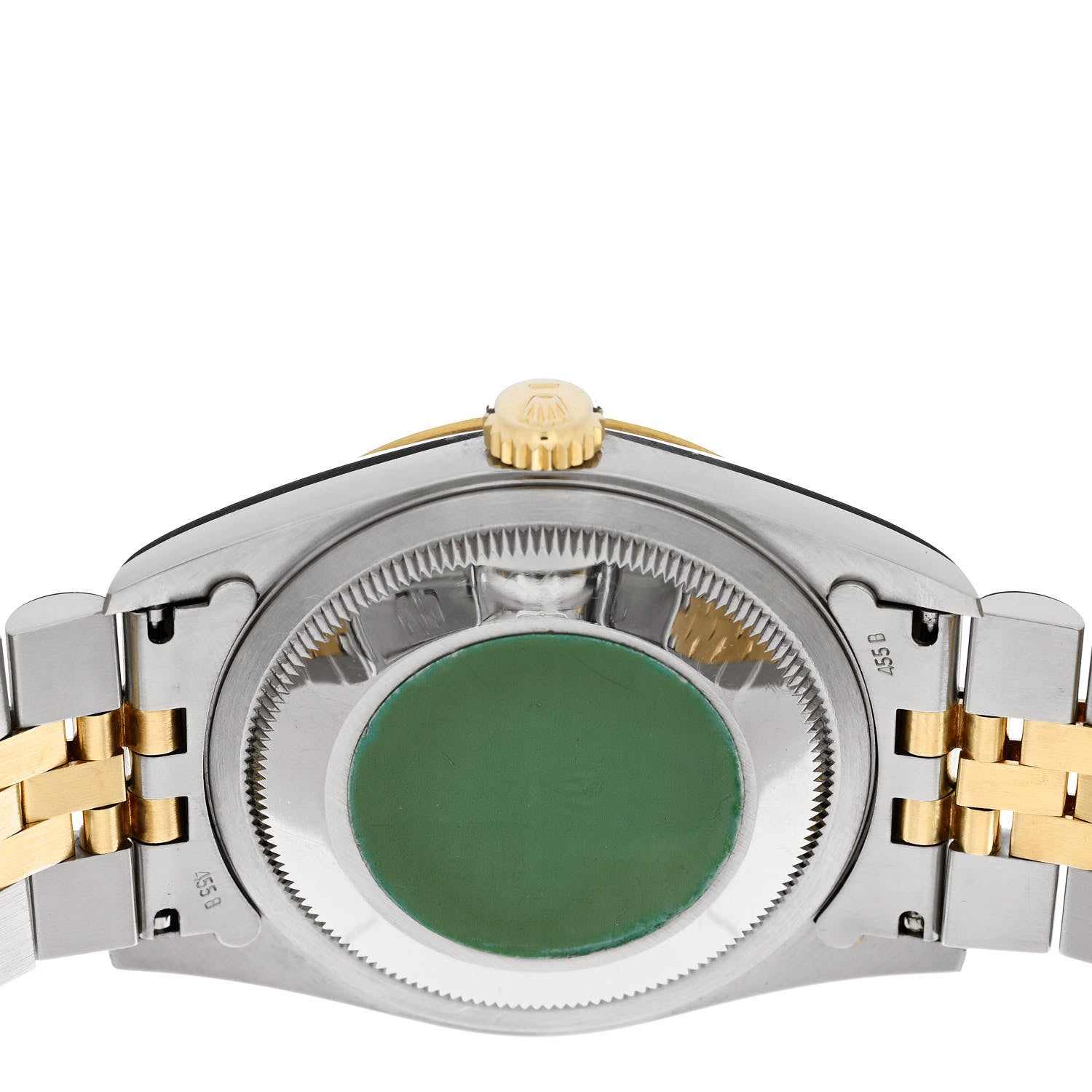 Rolex Stainless Steel 18K Yellow Gold 36mm Oyster Perpetual Datejust Watch White Roman 16233 4 of 4