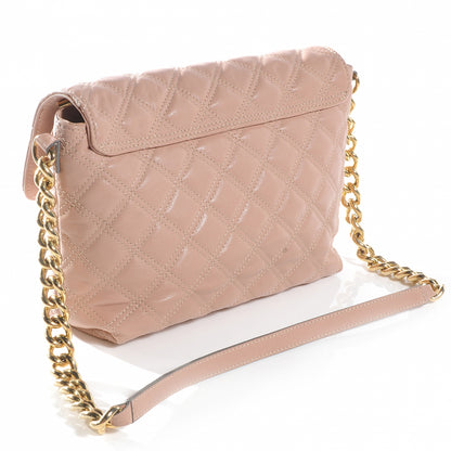 Marc Jacobs Leather Quilted The L Single Shoulder Bag Blush 3 of 8