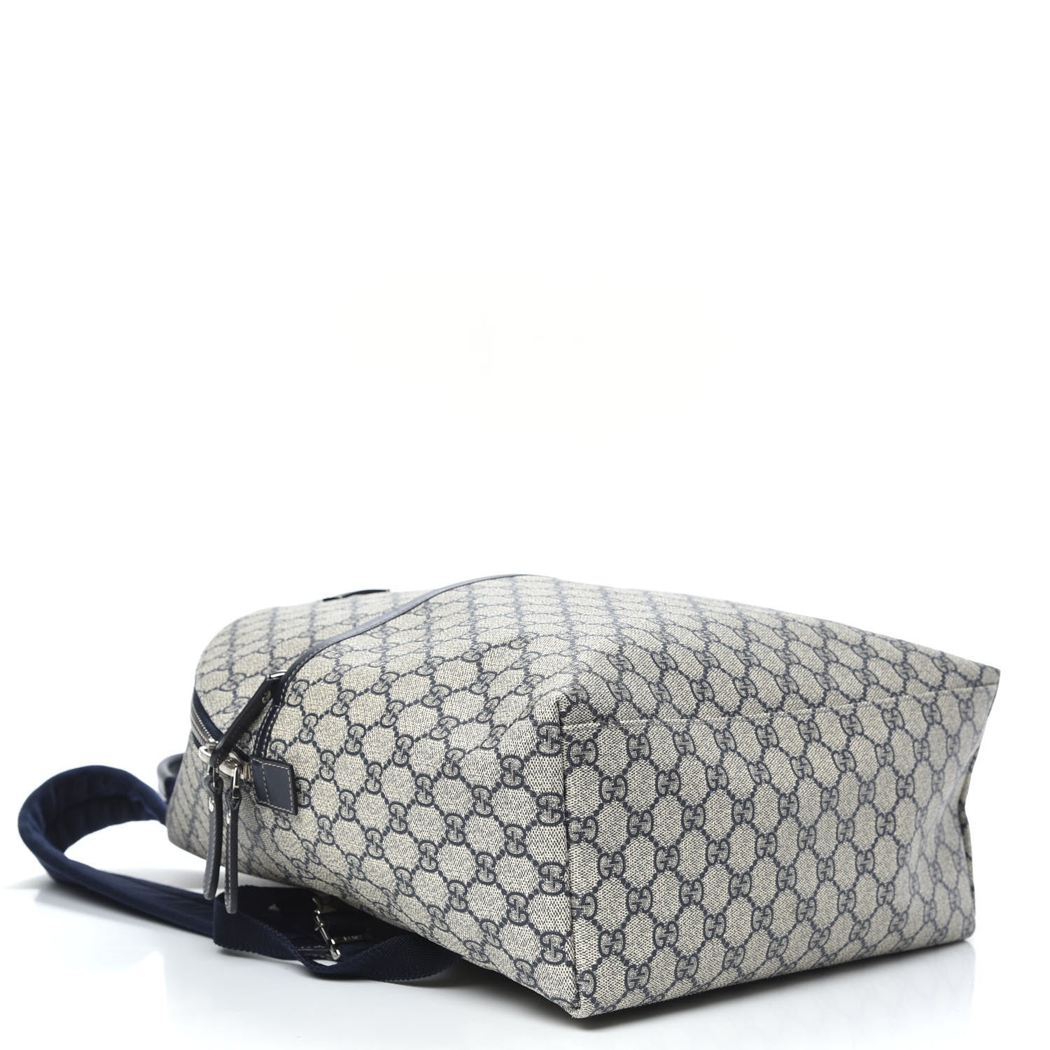 Gucci GG Supreme Monogram Medium Classic Backpack Navy 3 of 9