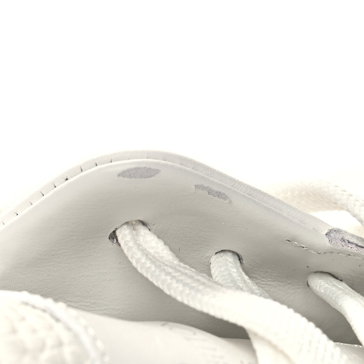 Metallic Empreinte Mens Run Away Sneakers 10 White