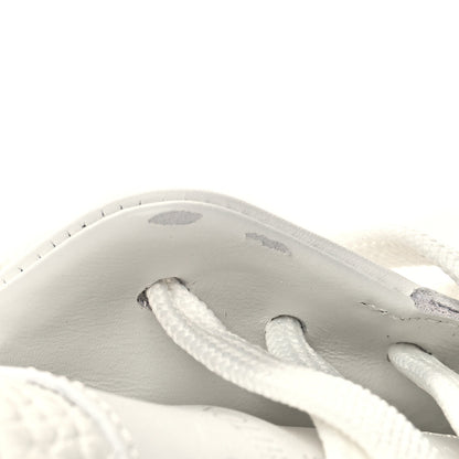 Louis Vuitton Metallic Empreinte Mens Run Away Sneakers 10 White 8 of 8
