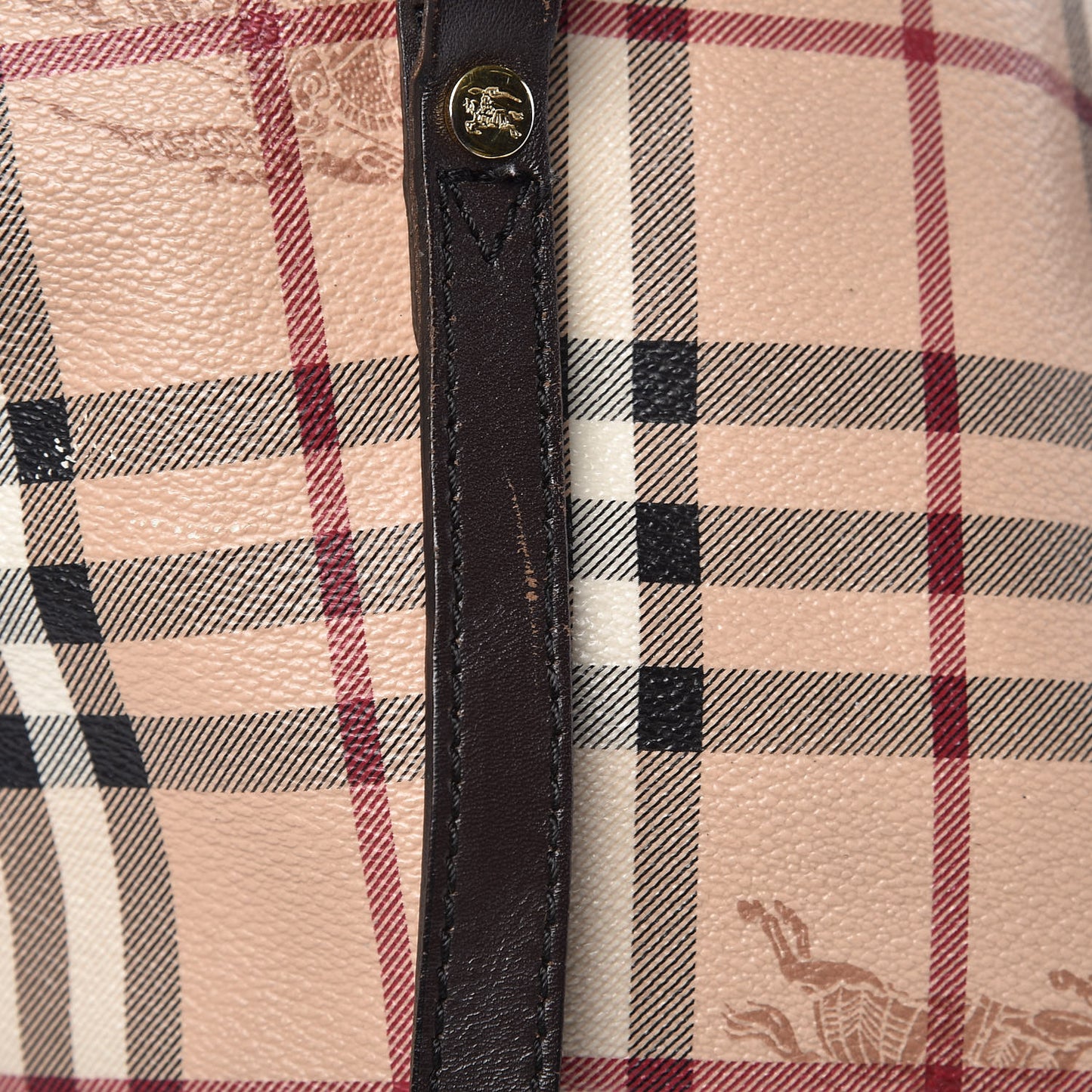 Haymarket Check Small Canterbury Tote Chocolate