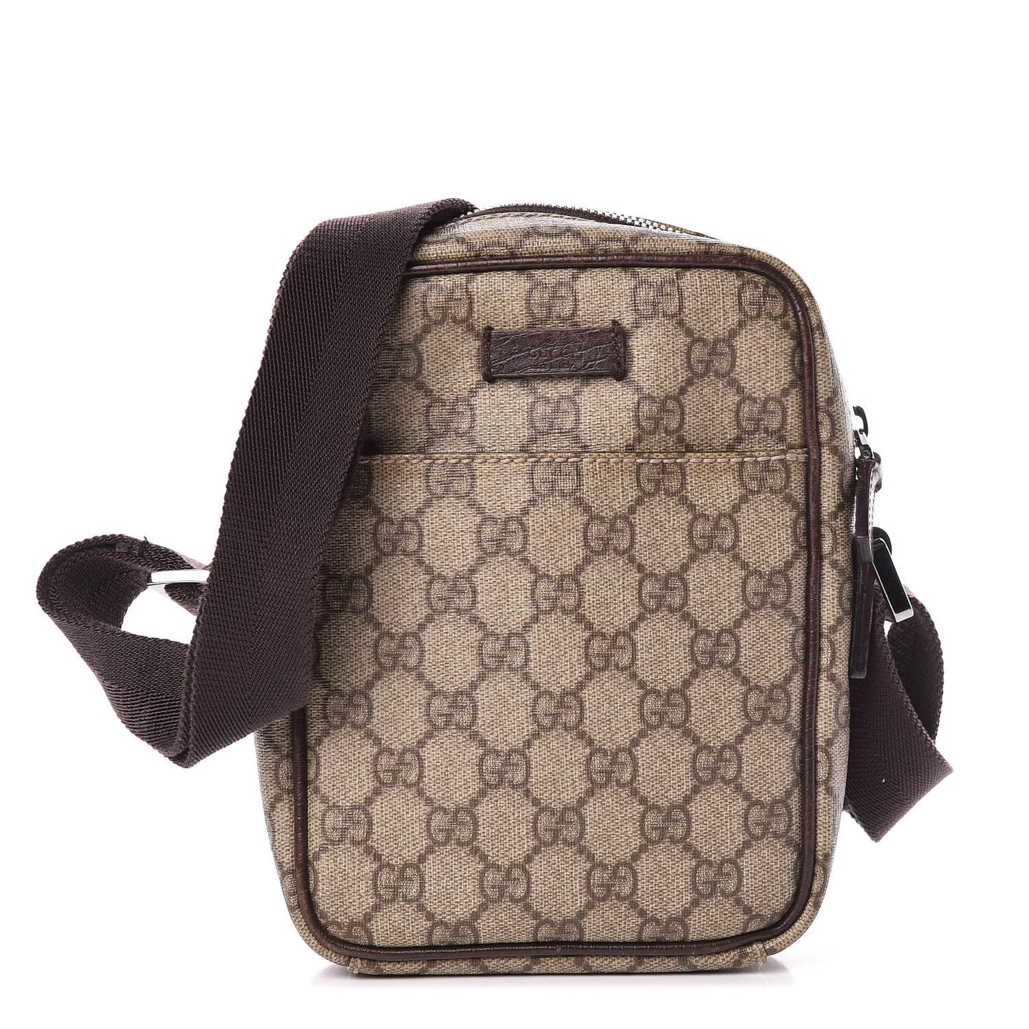 GG Plus Monogram Messenger Bag Ebony
