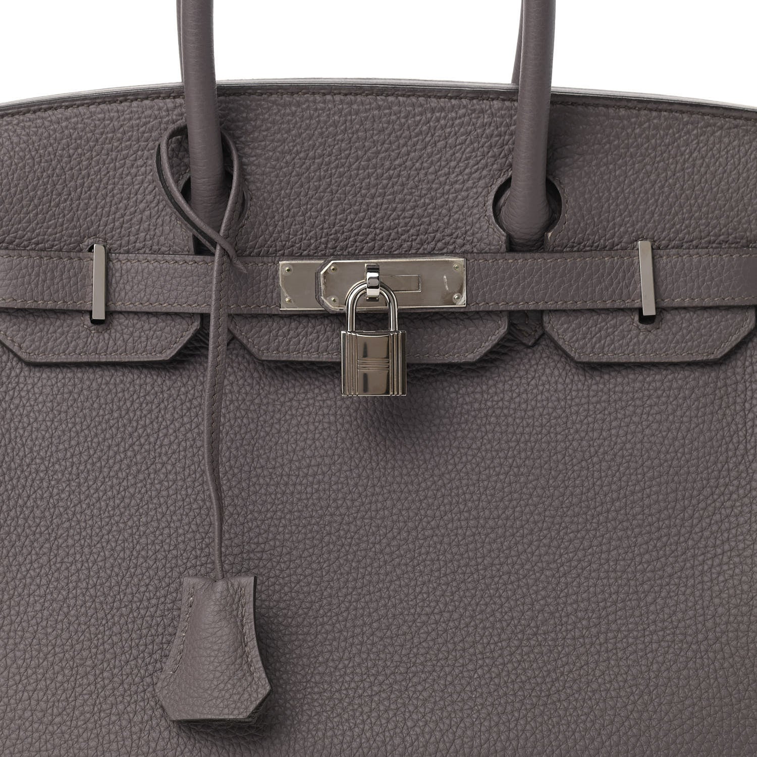 Hermes Togo Birkin 30 Etain 8 of 14
