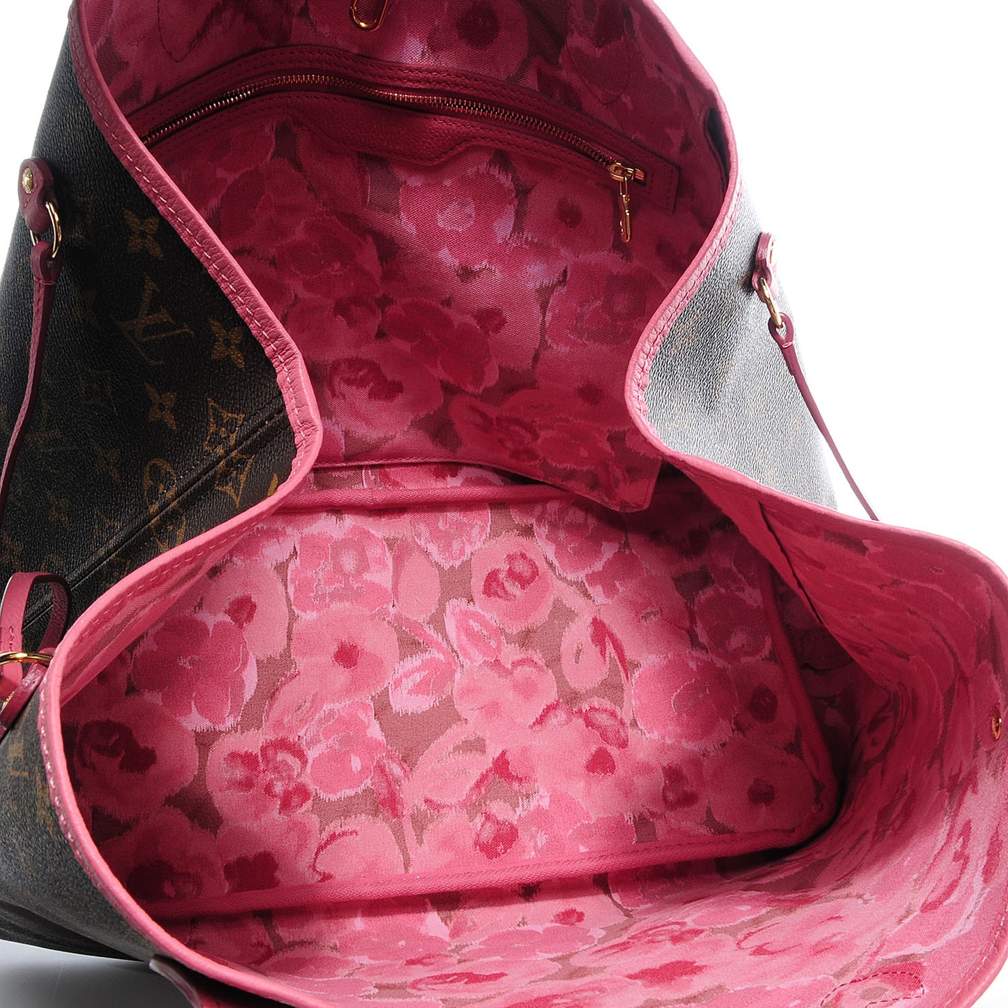 Monogram Articles de Voyage Ikat Neverfull GM Rose Velours