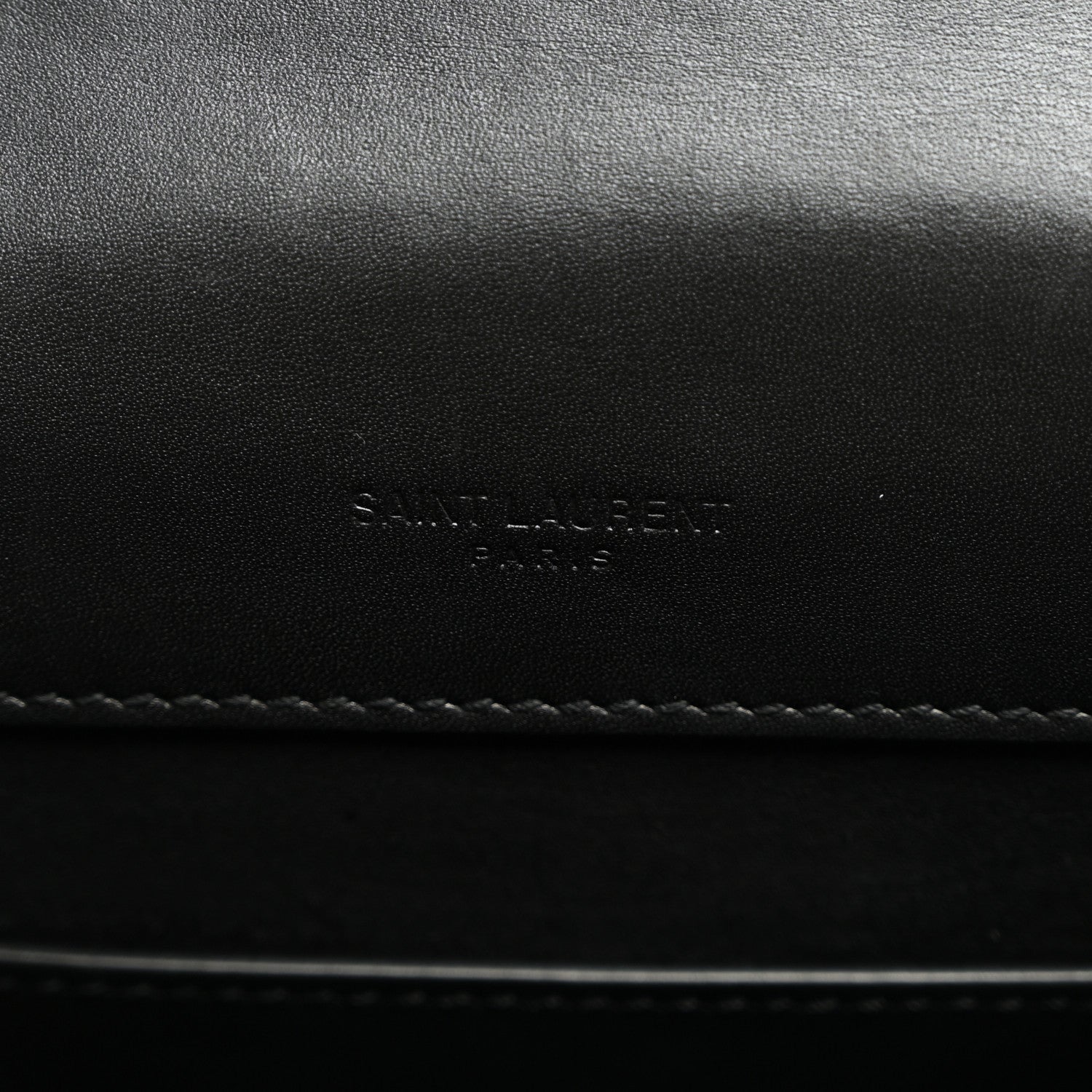 Saint Laurent Smooth Calfskin North South Kaia Satchel Black 6 of 10