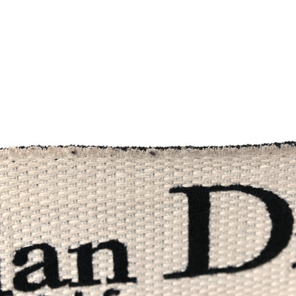 Christian Dior Canvas Embroidered Shoulder Strap Black Ultramatte 10 of 10