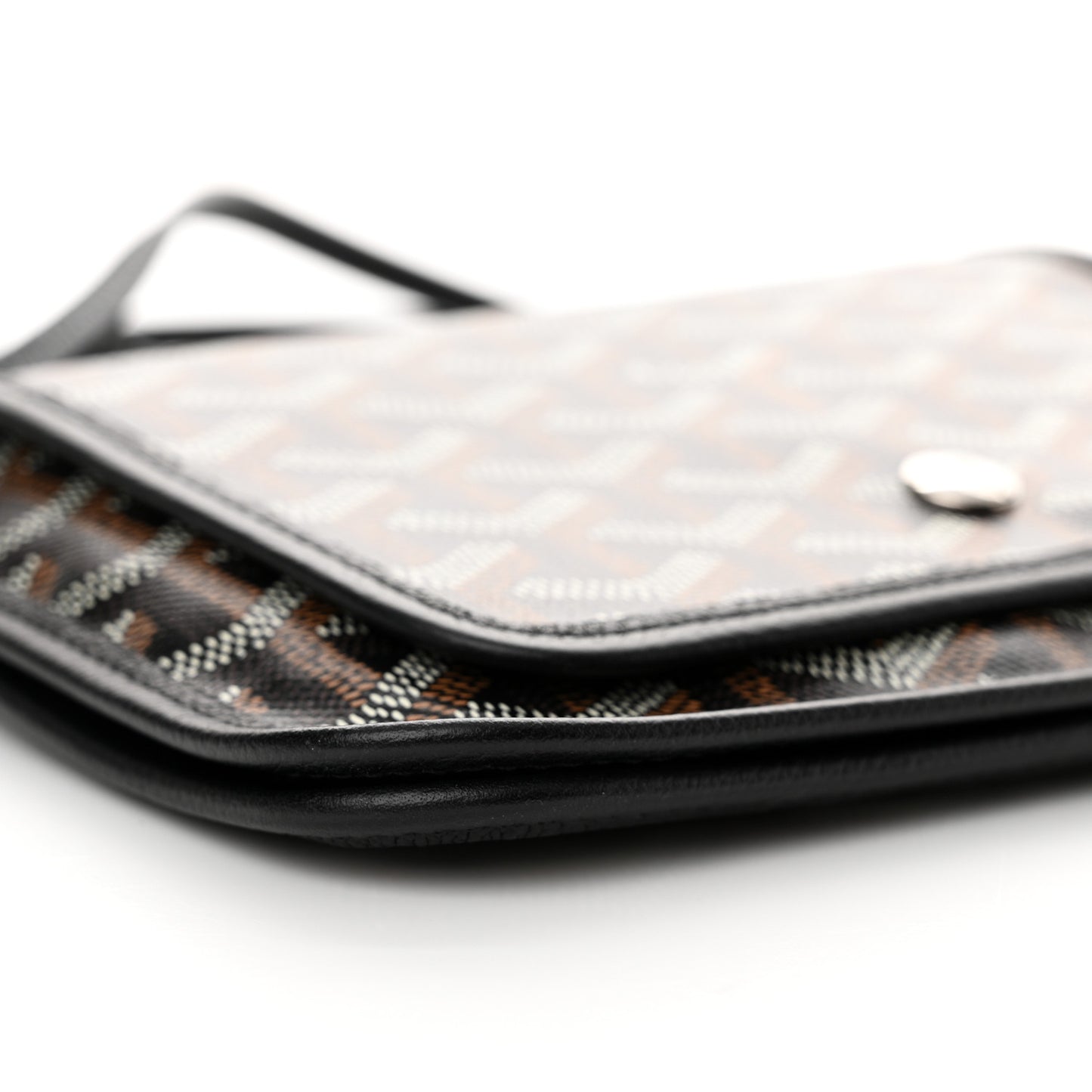 Goyardine Plumet Wallet Clutch Black