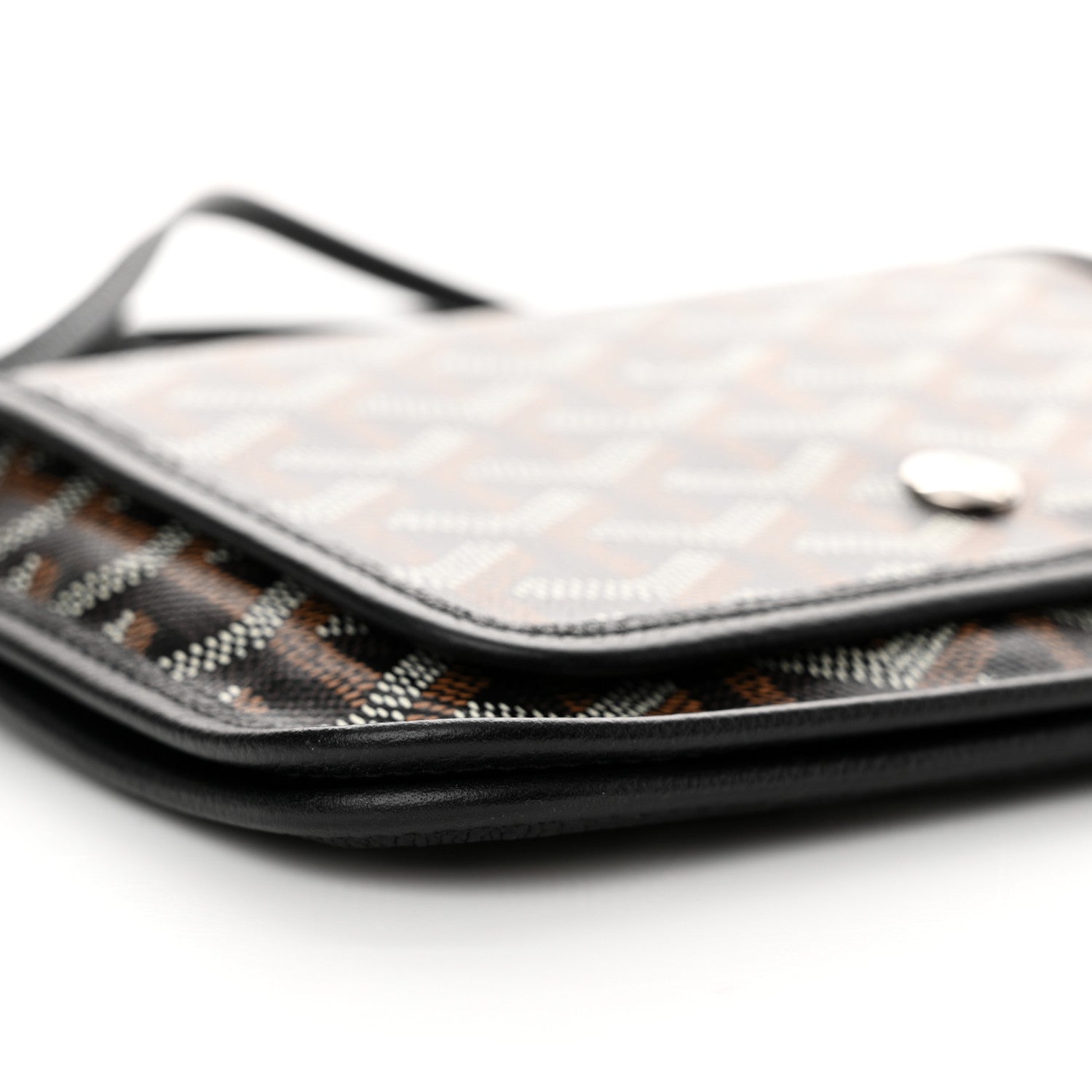 Goyard Goyardine Plumet Wallet Clutch Black 8 of 9