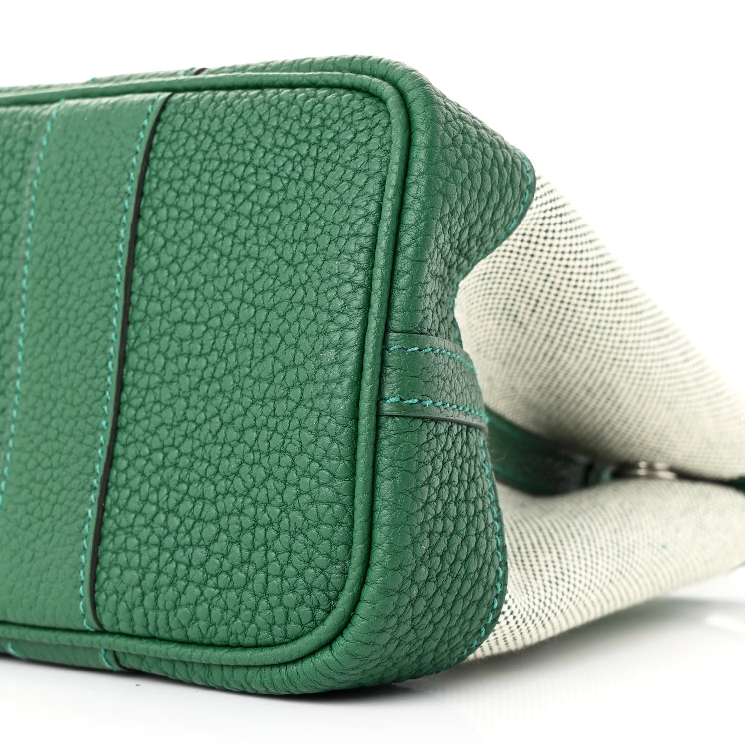 Hermes H Viking Negonda Neo Garden 23 Ecru Vert Moyen 10 of 11