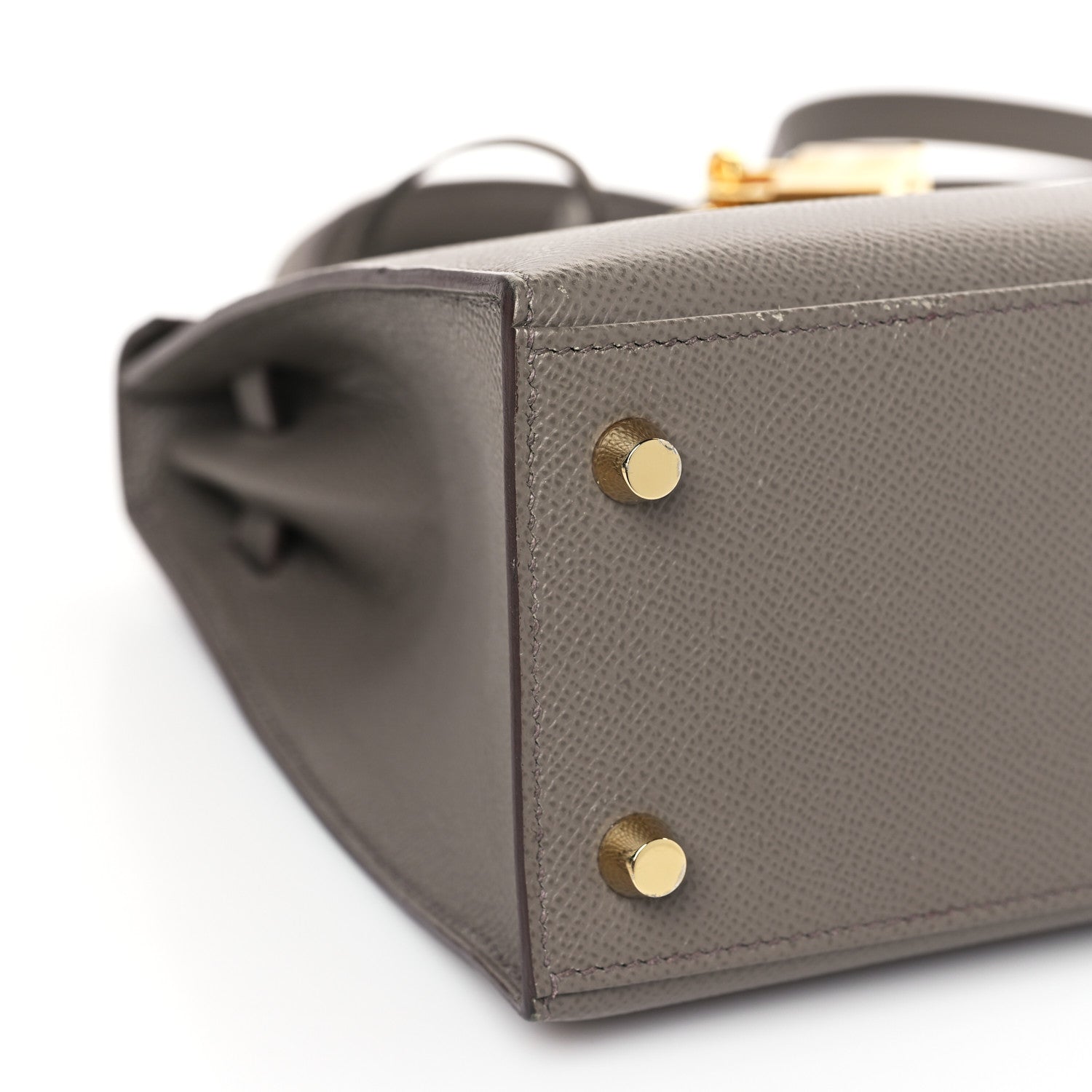 Hermes Epsom Kelly Sellier 25 Etain 8 of 10