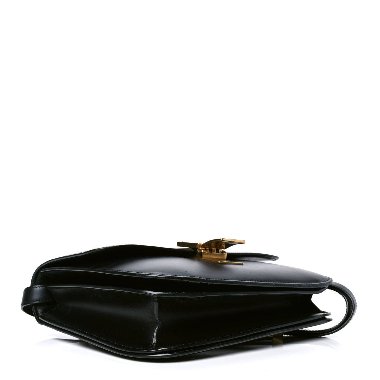 Celine Box Calfskin Medium Classic Box Flap Bag Black 7 of 10