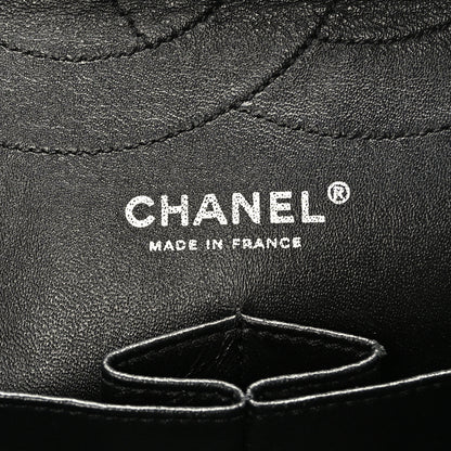 Chanel Distressed Patent Quilted 2.55 Reissue Flap 227 Black 6 of 9