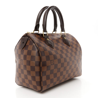 Louis Vuitton Damier Ebene Speedy 25 3 of 10