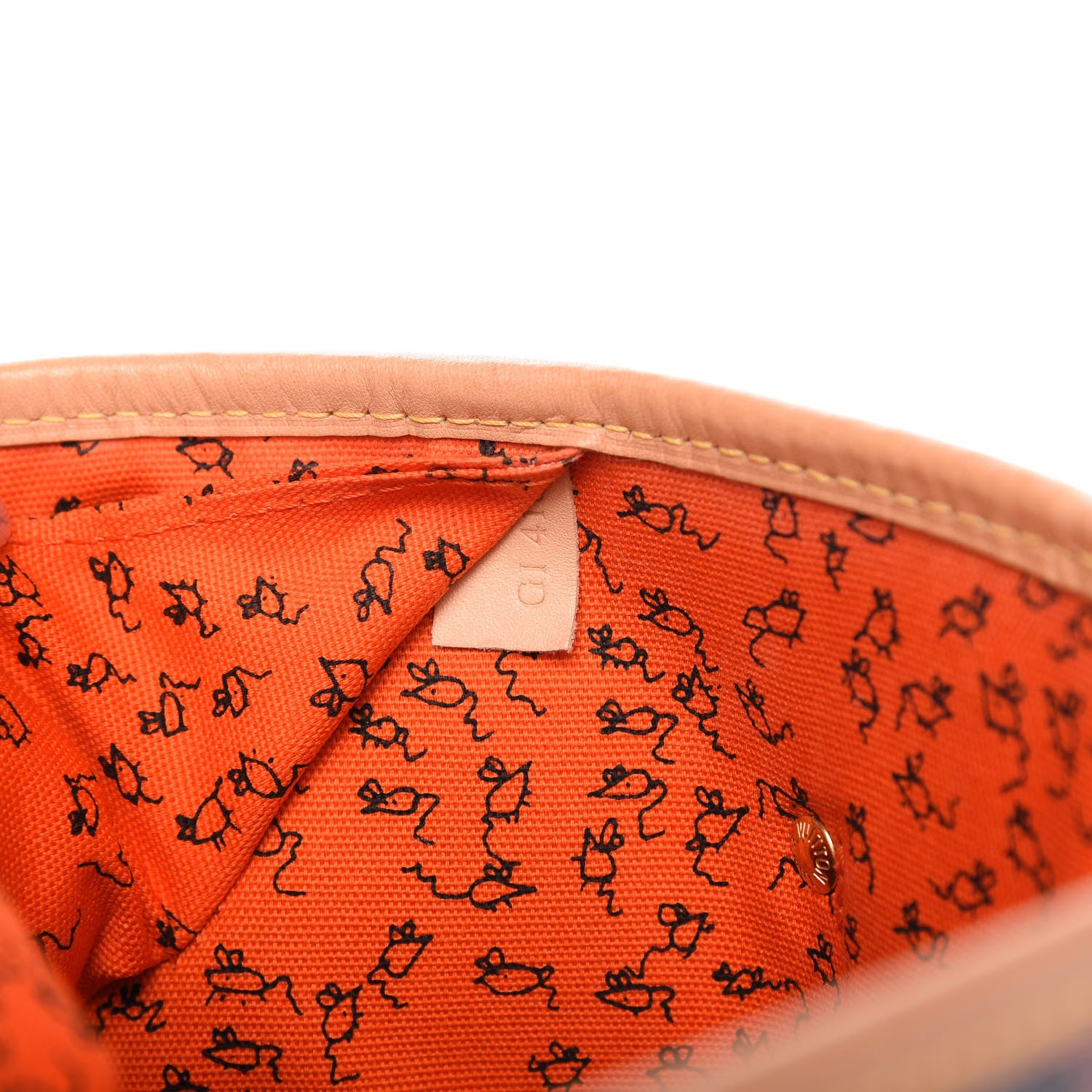 Louis Vuitton Catogram Neverfull MM Marron 9 of 10