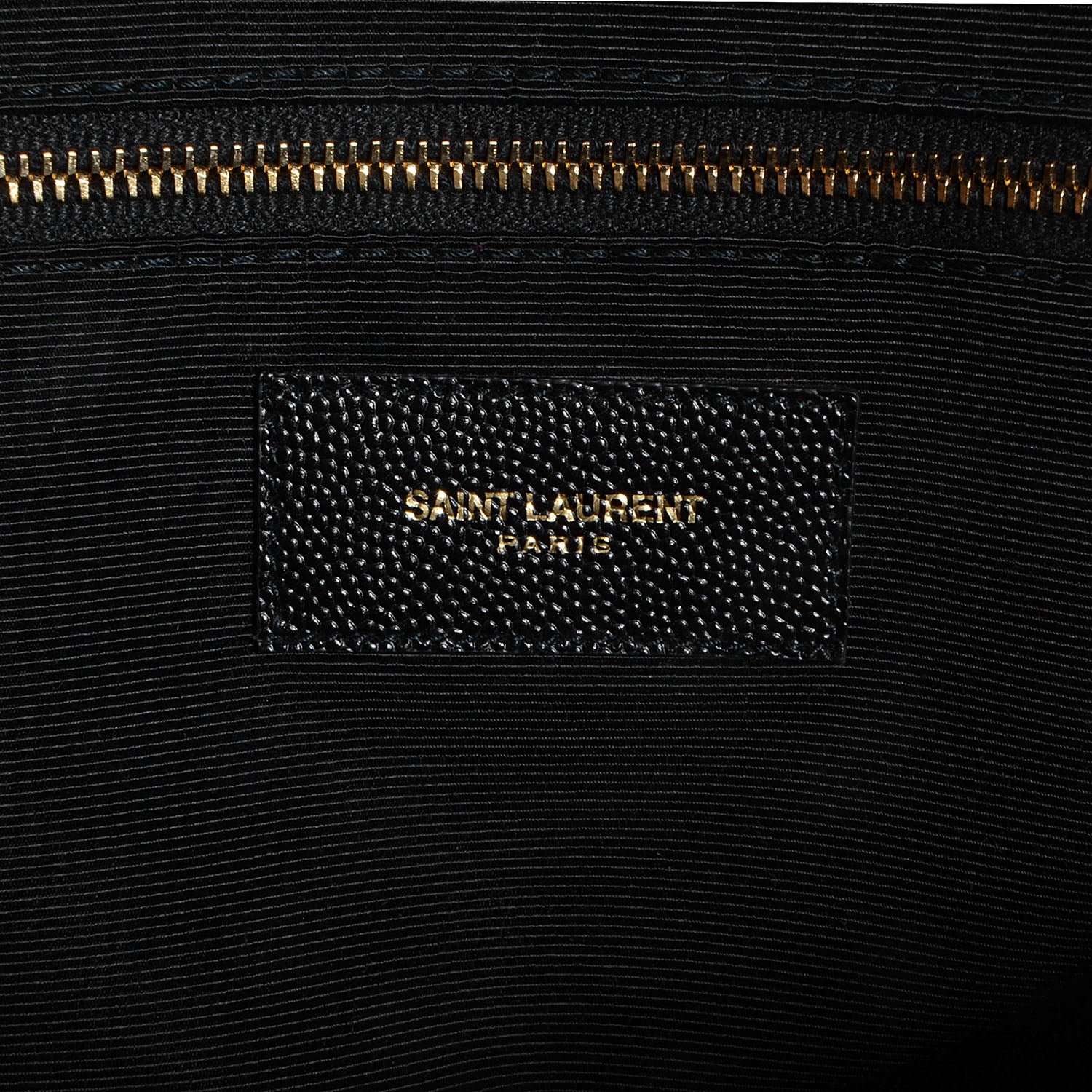 Saint Laurent Grain de Poudre Medium Museum Briefcase Black 6 of 9