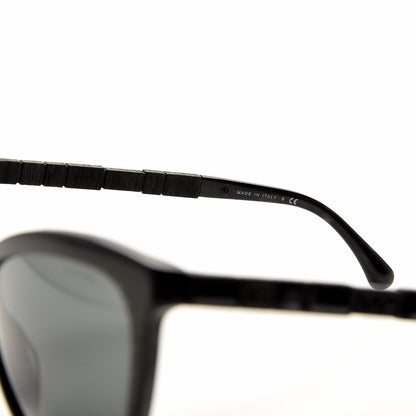 Chanel Crystal Baguette Cat Eye Bijou Sunglasses 5307-B Black 5 of 9