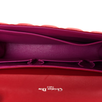 Christian Dior Lambskin Cannage Medium Miss Dior Flap Fuchsia 4 of 4