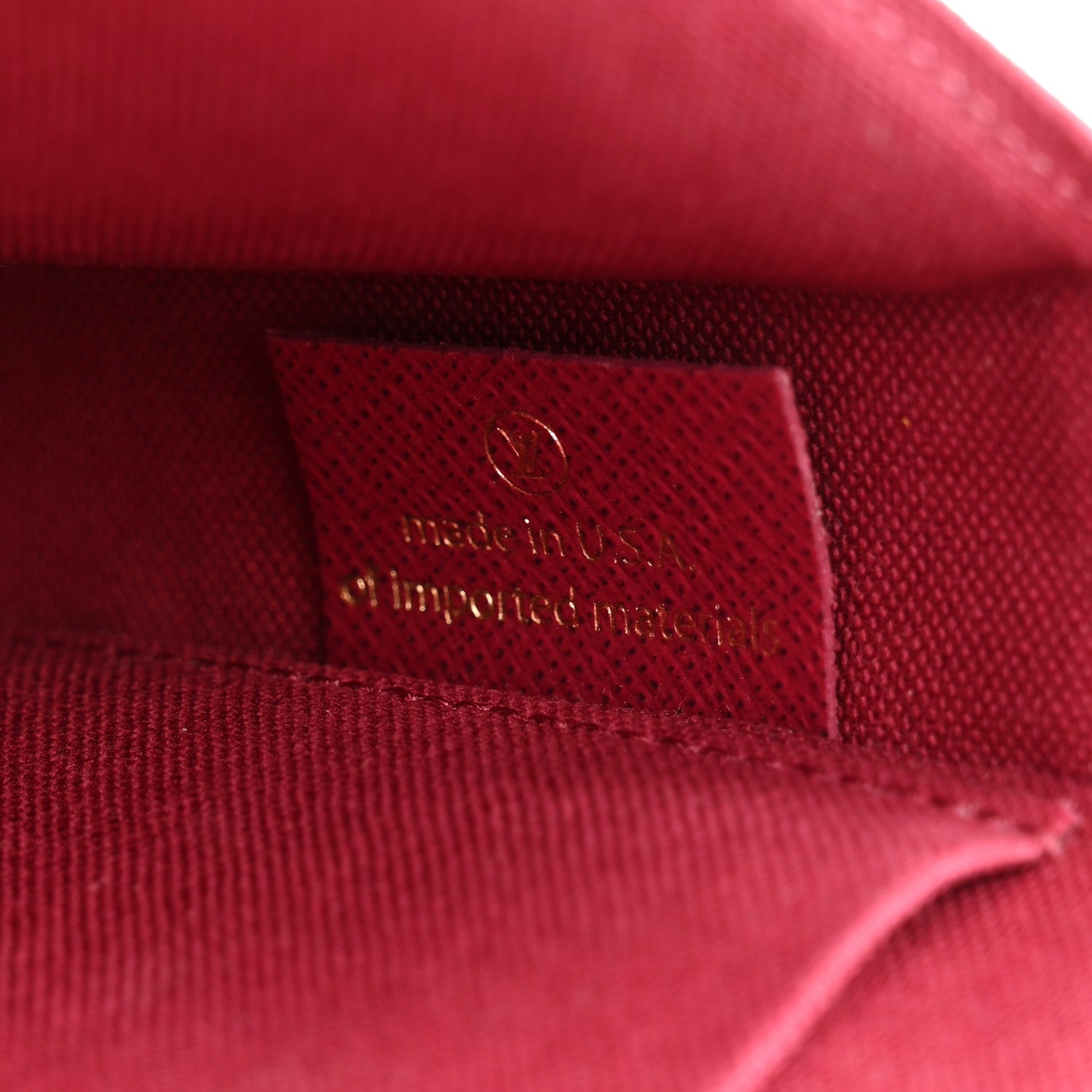 Louis Vuitton Monogram Pochette Felicie Chain Wallet Fuchsia 8 of 14