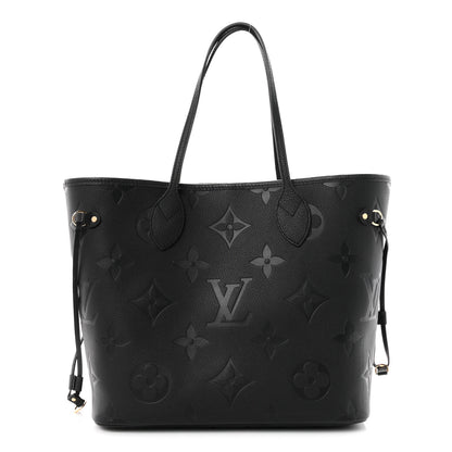 Louis Vuitton Empreinte Monogram Giant Neverfull MM Black 1 of 11