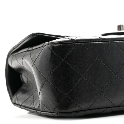 Chanel Lambskin Quilted Mini Rectangular Flap Black 9 of 11