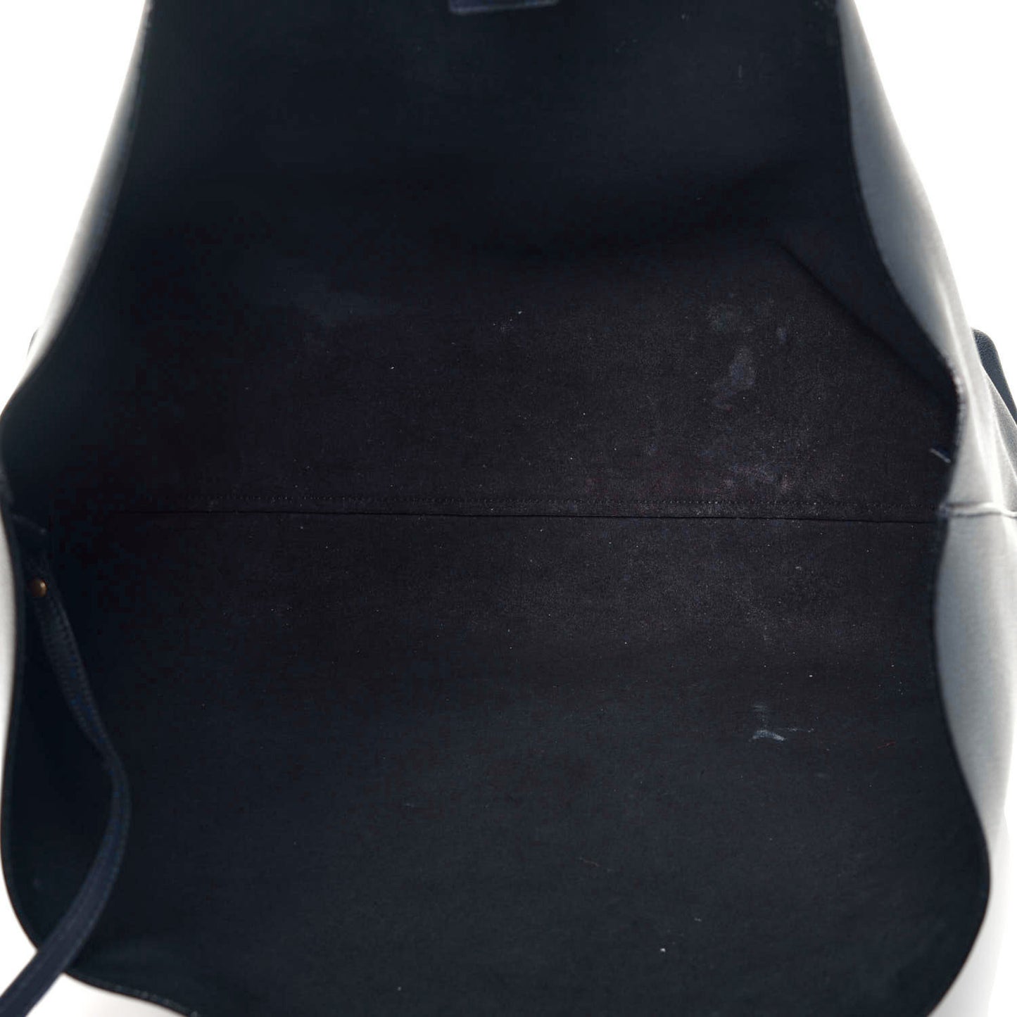 Calfskin Large Shopping Tote Deep Marine