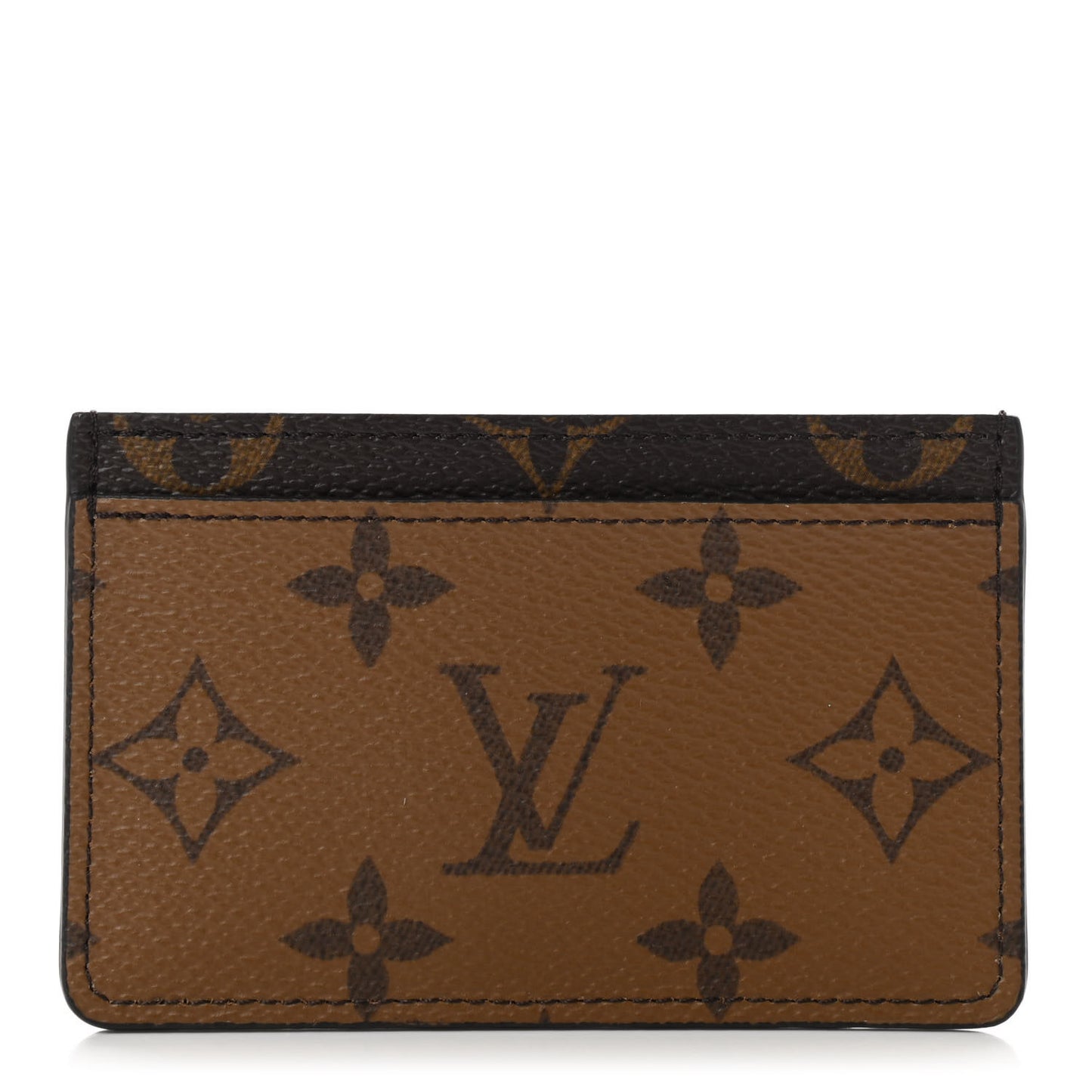 Reverse Monogram Card Holder