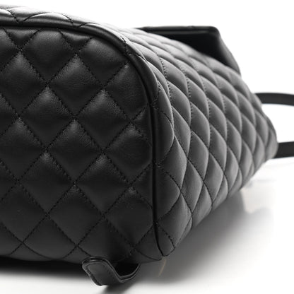 Chanel Quilted Large Urban Spirit Backpack Black 10 of 10