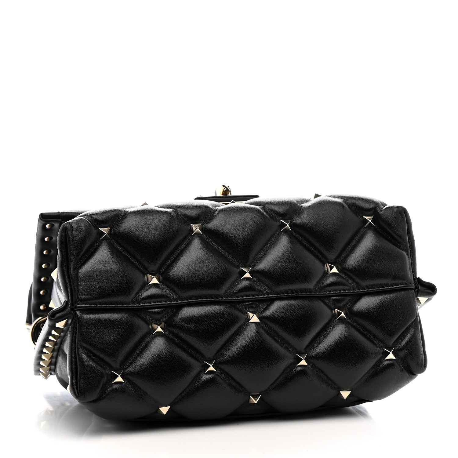 Valentino Garavani Nappa Medium Candystud Top Handle Bag Black 4 of 10
